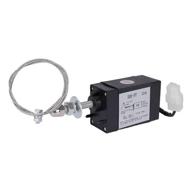 Solenoide Parada Motor 24v Valvula Selenoide Normal Abierto