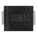 X4 Ss510 Diodo Rectificador Schottky 100v 5a Smc