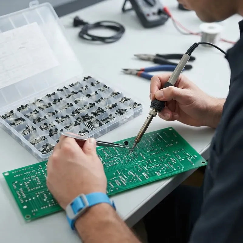 Kit De Transistores 840 Piezas To-92. 42 Modelos Diferentes