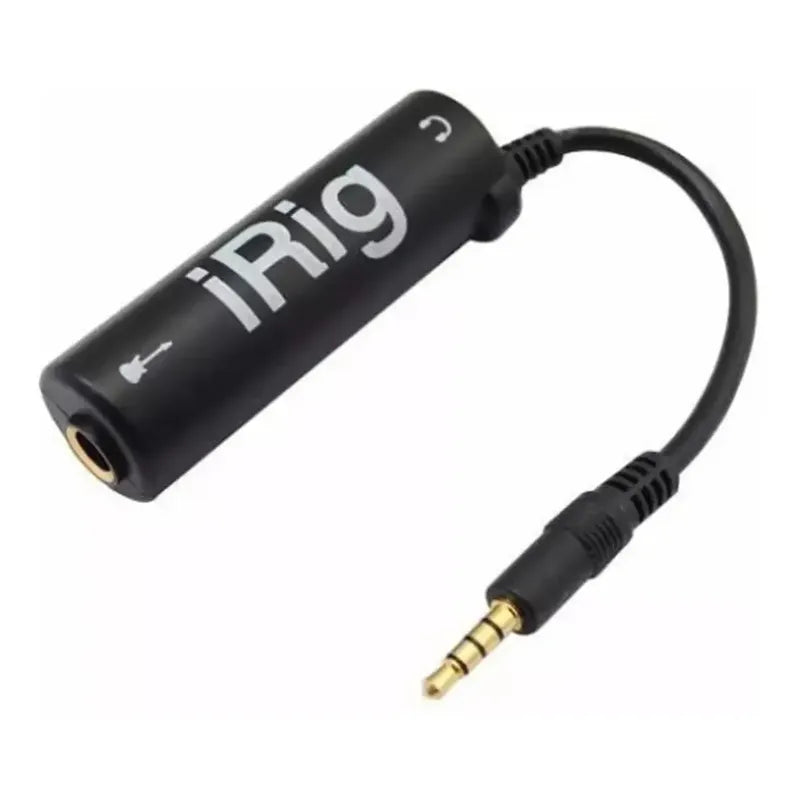 Adaptador Irig Amplitube Para iPhone iPad Guitarra Bajo