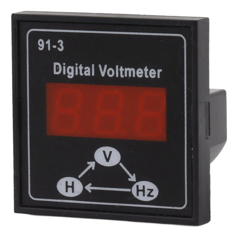 Voltimetro Horometro Hz 220v 380v Mono Trifasico Generador