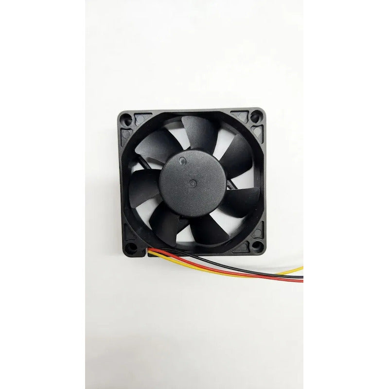 Ventilador Fan Cooler Efc-07d24d 24v 70x27mm 3 Pines 7025 Negro
