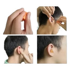 Pack 30 Pares Detallados Tapones Protectores Oído 3m Mod1100 Naranjo