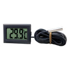 Termometro Digital Lcd Medidor Temperatura Acuario Clima Negro