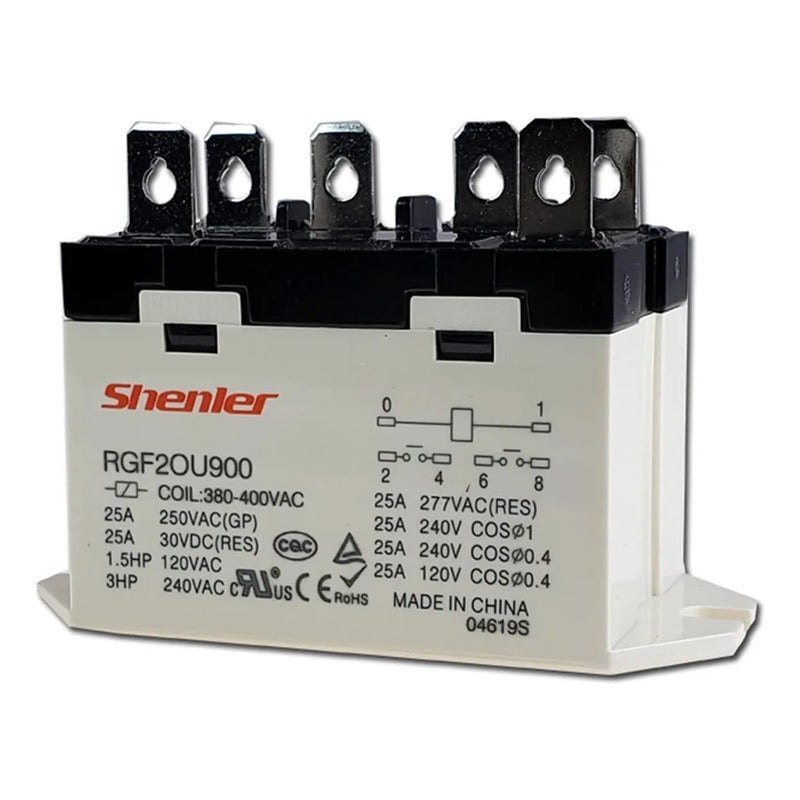 Rele De Potencia Rgf20u900 25a 380-400vac 6 Pines