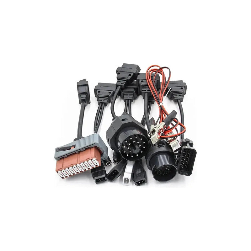 8 Cables Adaptadores Obdii Auto Obd1 Obd2 Audi Bmw Fiat Opel