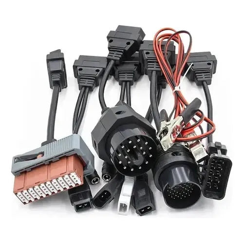 8 Cables Adaptadores Obdii Auto Obd1 Obd2 Audi Bmw Fiat Opel