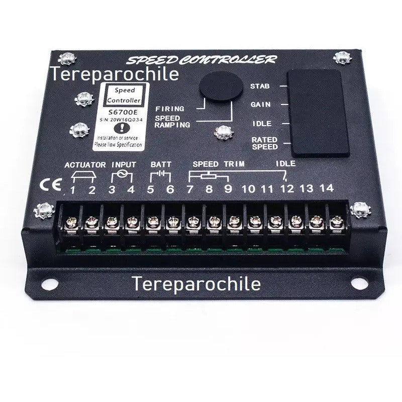 Regulador O Gobernador Velocidad De Generador Avr S6700e