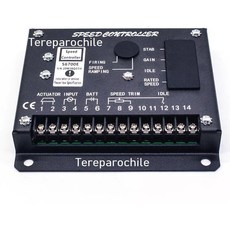 Regulador O Gobernador Velocidad De Generador Avr S6700e