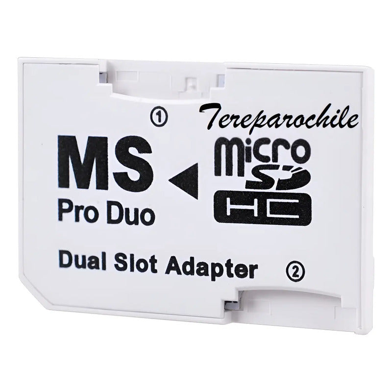 Adaptador Memory Stick Duo A 2 Micro Sd Para Psp Ms Pro Duo