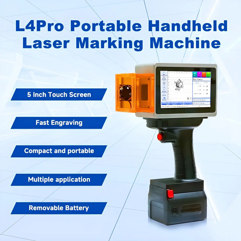 Grabadora Laser Portatil Alta Precision 5w Pantalla Tactil