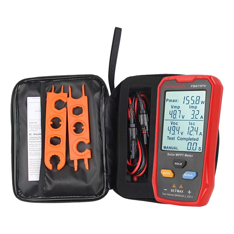 Probador Multímetro Fotovoltaico Panel Solar Mc4 Voc Ut673pv