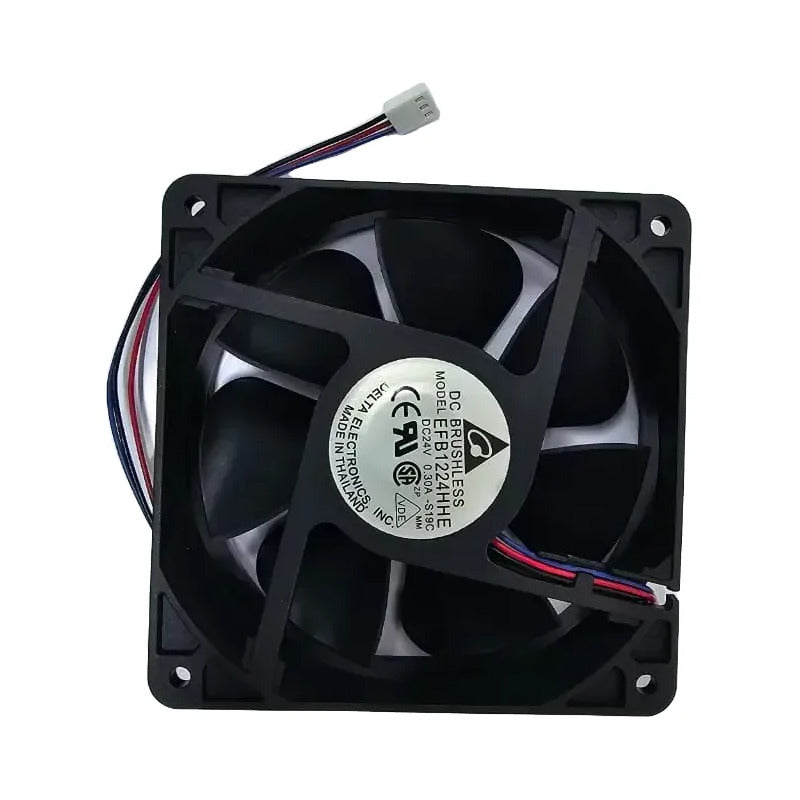 Ventilador Fan Cooler Efb1224hhe 24v 0.3a 120x38mm 3pines Negro