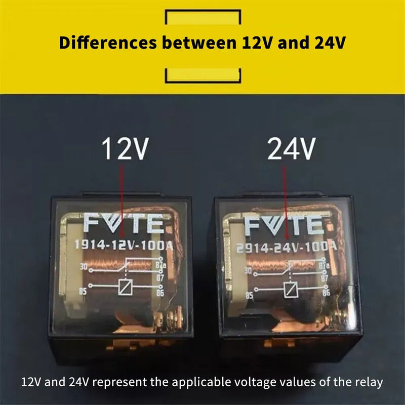 Probador Tester Rele Automotriz 12v 24v 4 A 5 Pin Portatil