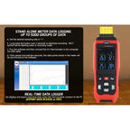 Termometro Ambiental 4 Canales Termocupla Data Logger Alarma