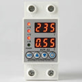 Protector Digital Ajustable Voltaje Amperaje 63a 220v Din Beige