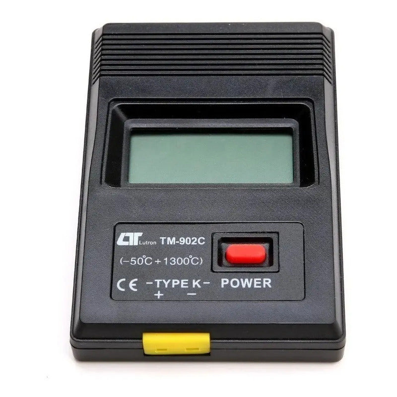 Termómetro Digital Con Sonda Tipo K Tm-902c -50°c A 1300°c
