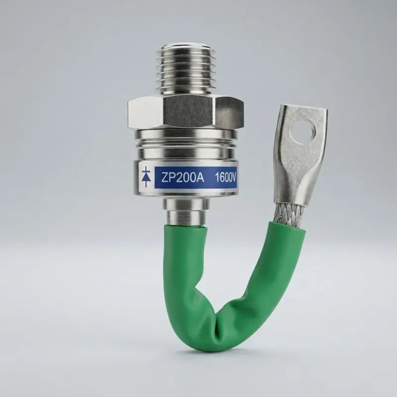 Diodo Rectificador En Espiral Zp200a 200a 1600v Perno 20mm