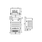 Cargador Mantenedor De Batería 12v 3a Generador Genset Bcc3a