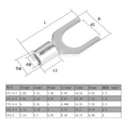 Kit Alicate De Crimpado Pelacable + 330 Terminales Tipo Y- O