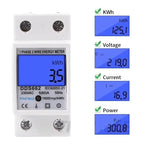 Medidor Energia Electrica Remarcador Monofasico 220v 80a 2p