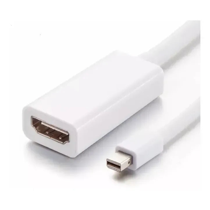 Cable Mini Display Port A Hdmi Para Thunderbolt Hdmi Mini Dp Blanco