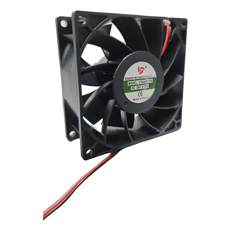 Ventilador Fan Cooler Ytd249238s 24v 92x38mm 9238 Ytd249238 Negro