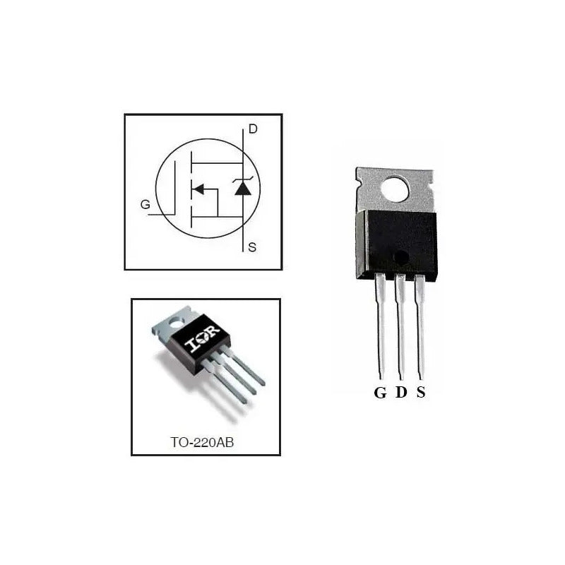 Mosfet Irf2807 Irf2807pbf N 75v 82a To-220