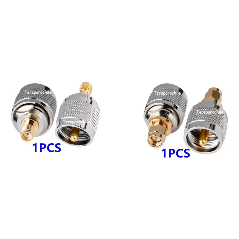 Set 14 Adaptadores Conectores Wifi Antena Rf Sma Bnc Pl259