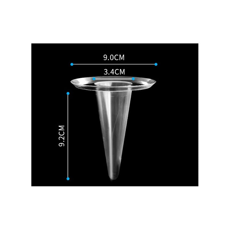 100x Porta Cono De Helados Barquillo Antichorreo Plastico