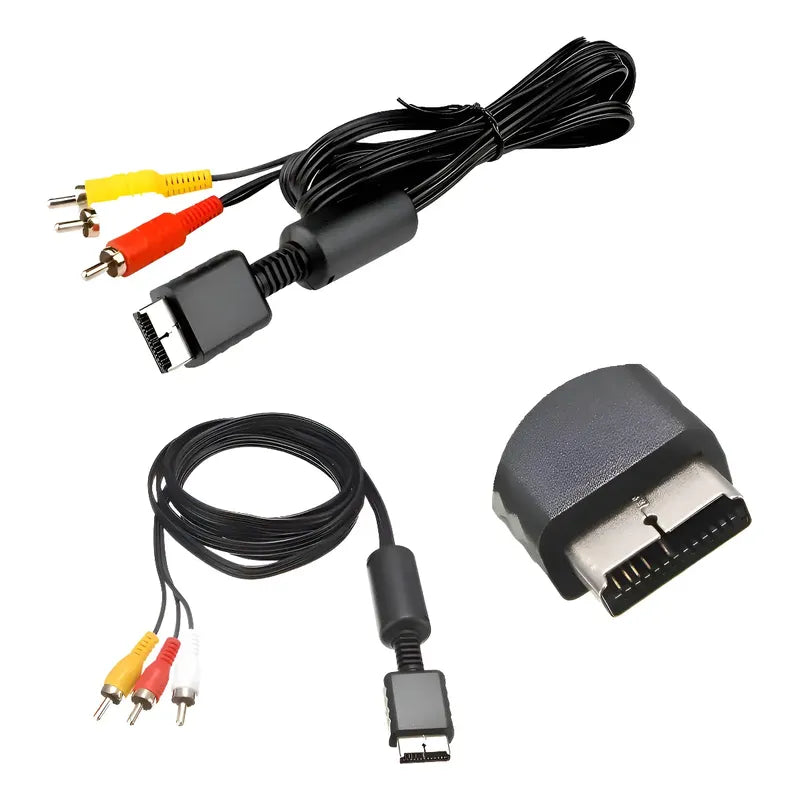 Cable Av Audio Video Compatible Con Playstation 2 Ps2 Y Ps3