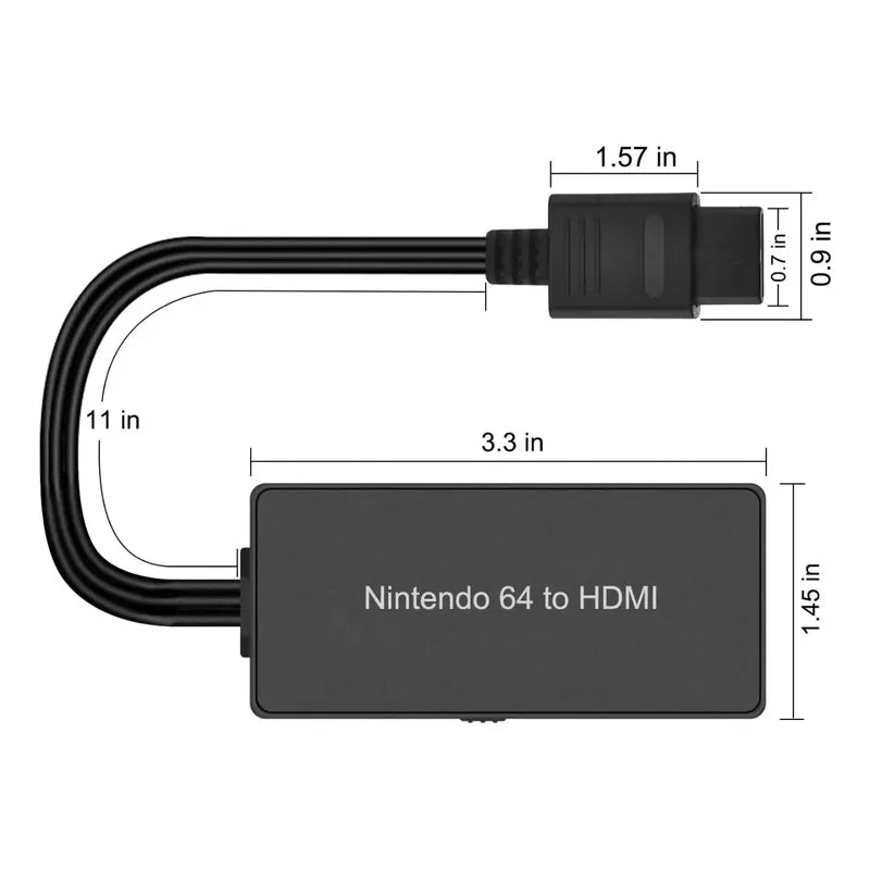 Convertidor Hdmi Para Nintendo 64, Super Famicom, Gamecube