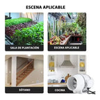Extractor De Aire Blower Industrial 145mm 6 Pulgadas 220v