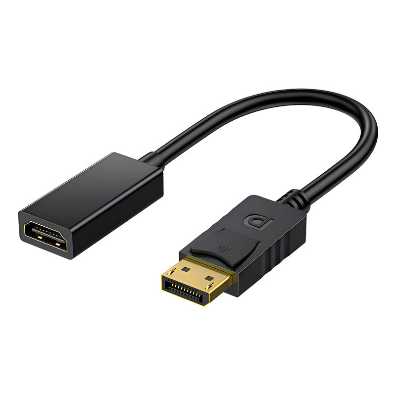 Cable Displayport A Hdmi H Adaptador / Dp / Display Port  Negro