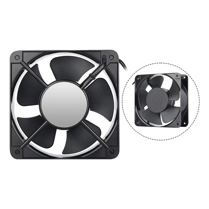 Ventilador Fan Fp-18060 Ex-s1-b 220v 0.28a 45w 180x60mm Negro