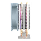 Disipador Cpu Rgb Para Intel Amd Lga 1700 115x Am5 4 Pines Blanco