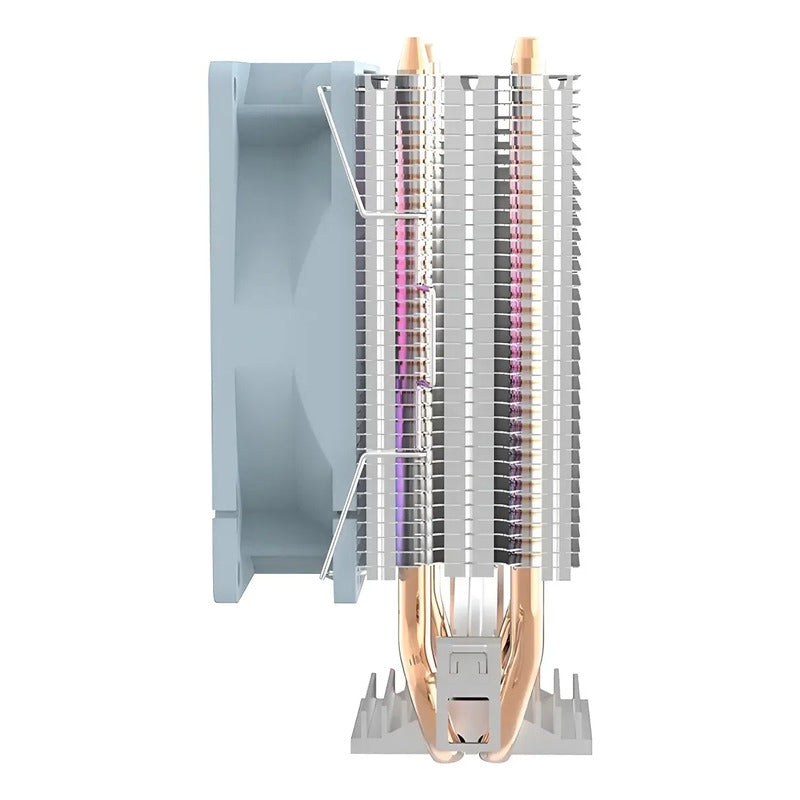 Disipador Cpu Rgb Para Intel Amd Lga 1700 115x Am5 4 Pines Blanco