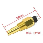 Sensor De Temperatura Generador Vdo 3/8 Npt Genset 17mm
