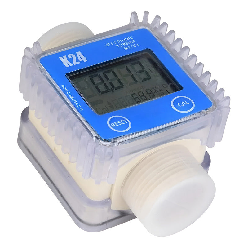 Medidor Digital De Combustible Liquidos K24 Flujometro Lcd