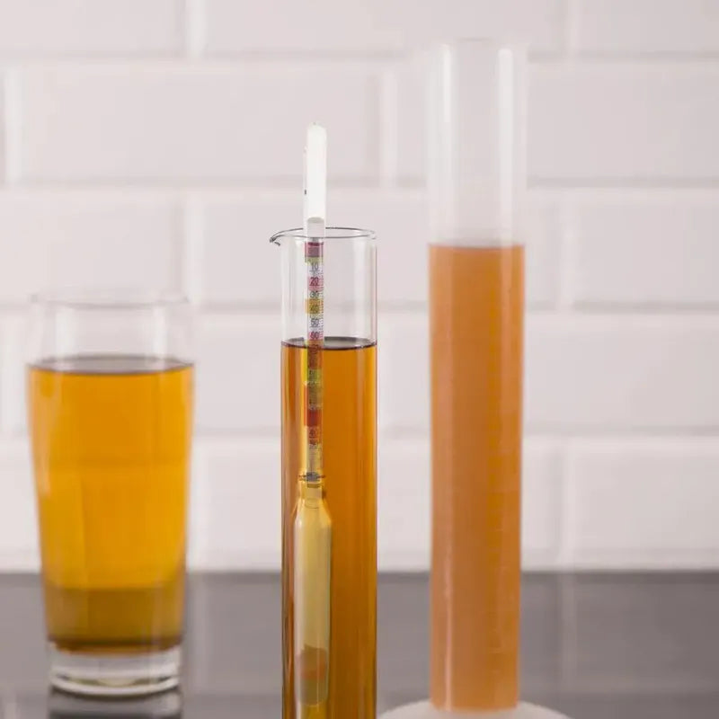 Densimetro De 3 Escalas Para Cerveza Vino Sidra