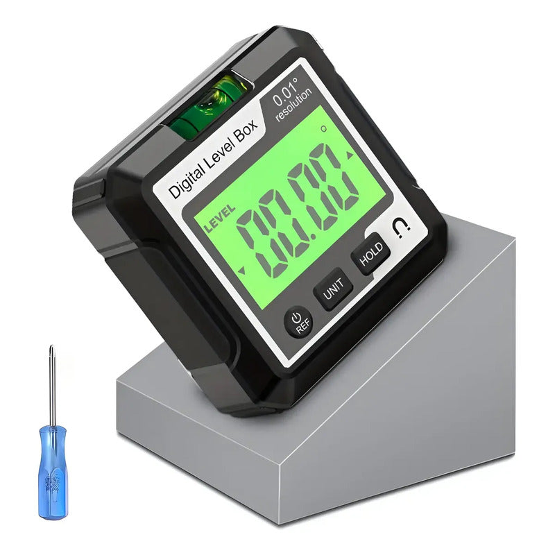 Inclinometro Nivel Digital Medidor Angulo Pantalla Magnetico