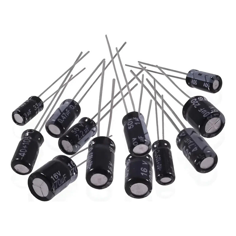 Pack 120 Condensador Capacitor Electrolítico 1 A 470uf