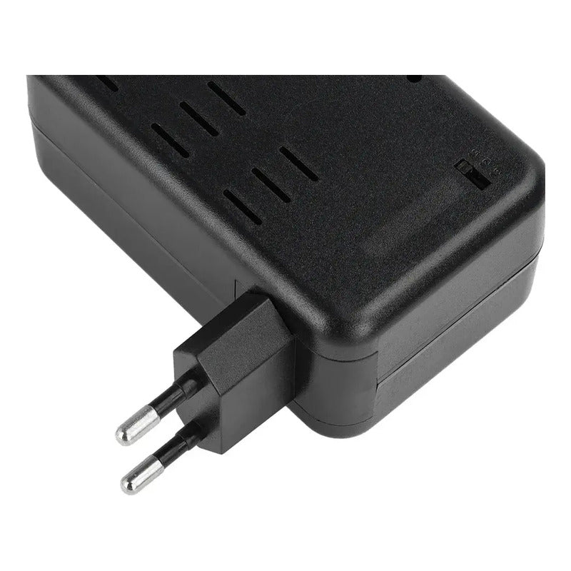 Mini Ups Portátil Dc 12v 9v 5v 5000mah Router Cámaras Negro
