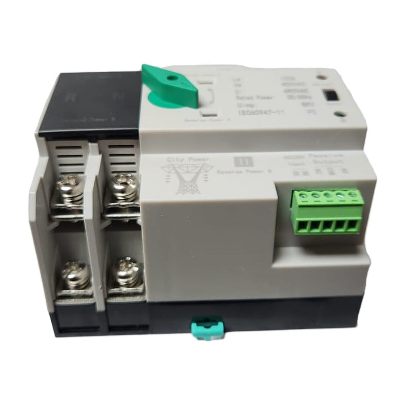 Interruptor Transferencia Ats Automático 100a Monofase Solar