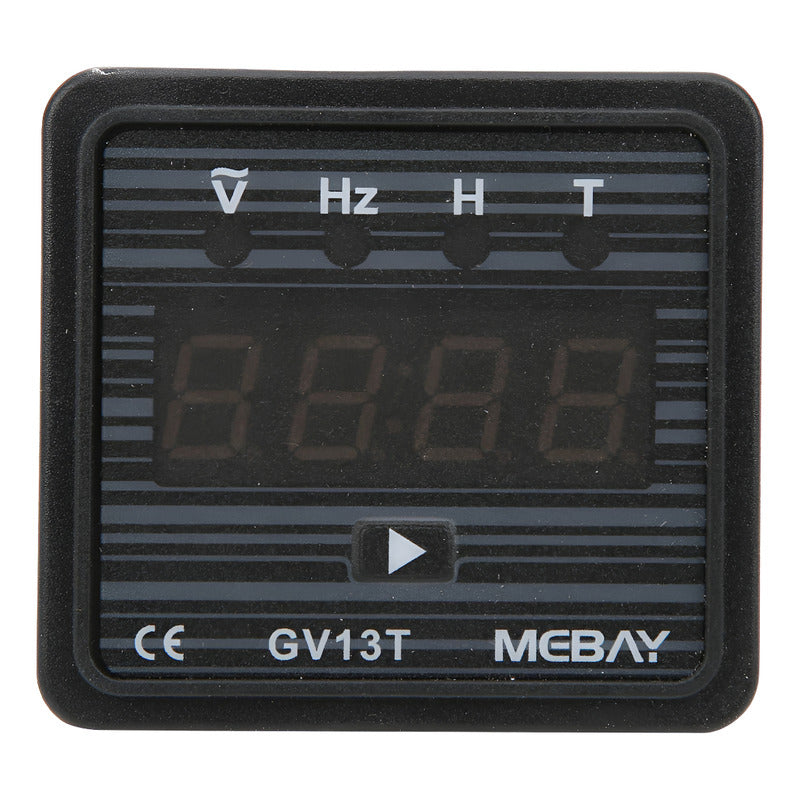 Horometro Voltímetro Digital Medidor Voltaje Frecuencia 220v