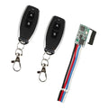 Control Remoto Transmisor Receptor 5v 12v 24v + 2 Controles