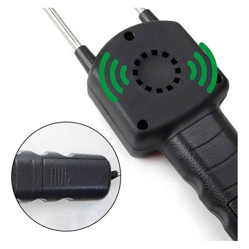 Higrómetro Digital Mide Humedad Y Temperatura Con Sonda Doble Para Granos