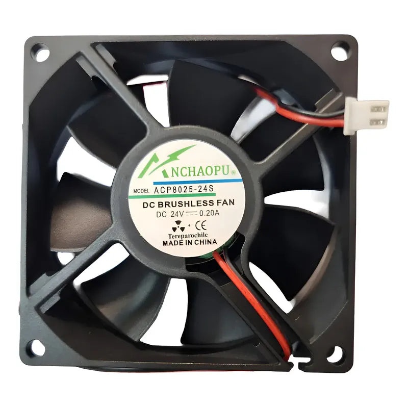 Ventilador Fan Cooler Acp8025-24s Dc24v 0.20a 80x80x25mm