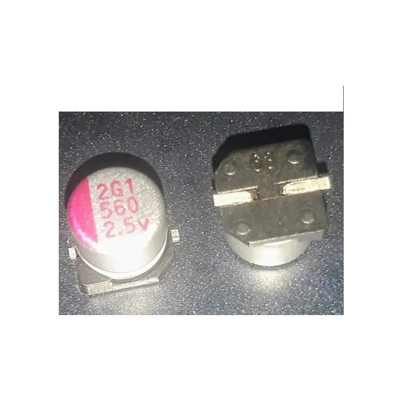 Condensador Capacitor Solido 560uf 2.5v Smd