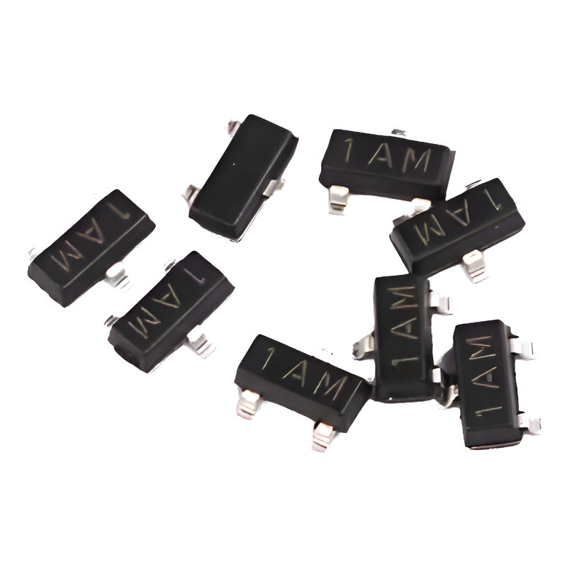 10x Transistor 2n3904 3904 1am Smd Sop-23 Mmbt3904 40v 200ma